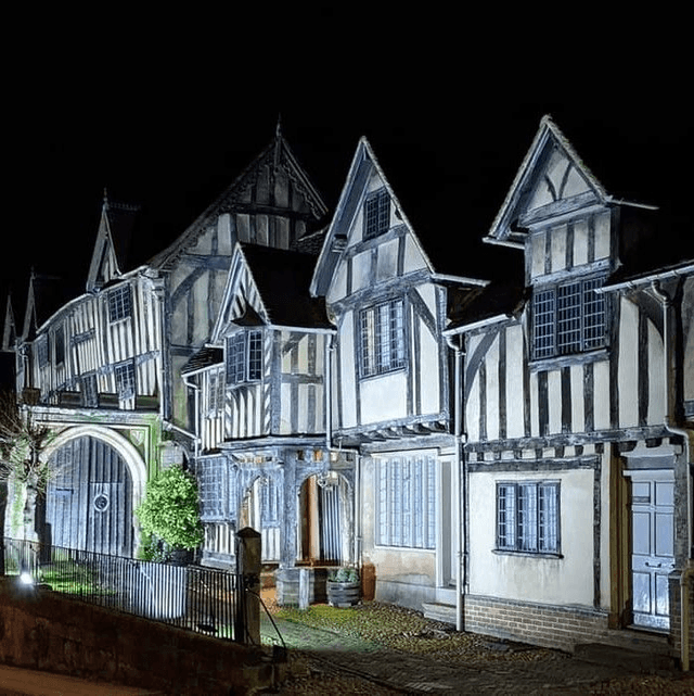 &#039;Lord Leycester at night&#039;